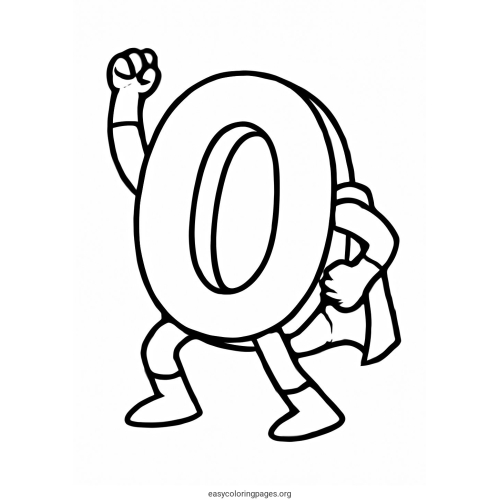 Numbers 0 Coloring Pages for Kids – Printable PDF | 2026