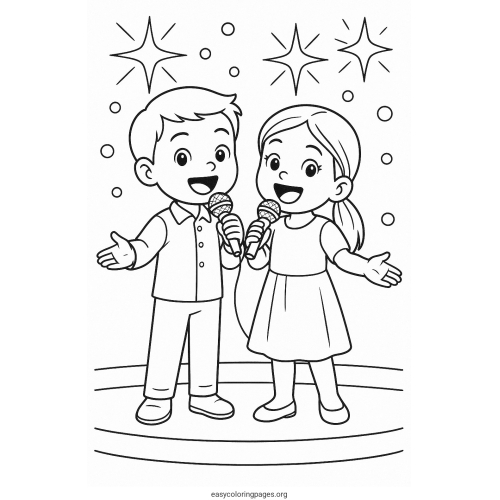 Kids Lam Ca Si Coloring Pages for Kids – 2026