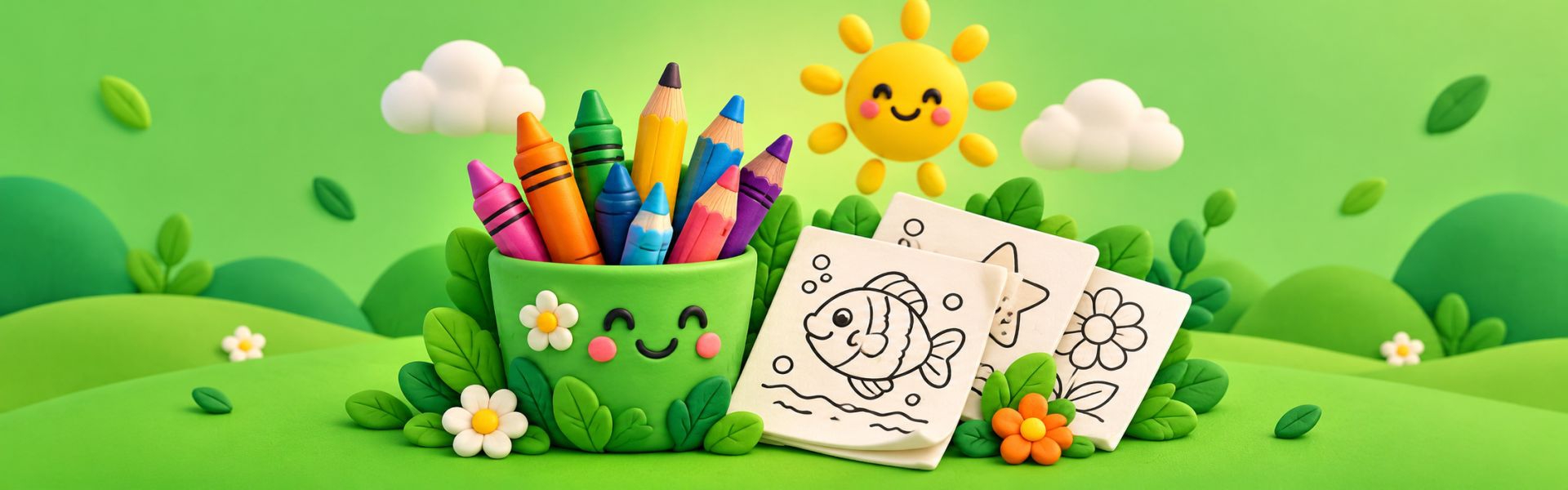 Easy Coloring Pages - Bộ sưu tập tranh tô màu đẹp